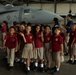 U.S. Marines show aircraft to Panamanians during community event