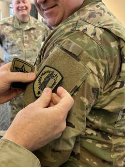 OSTC celebrates new shoulder sleeve insignia during patching ceremony
