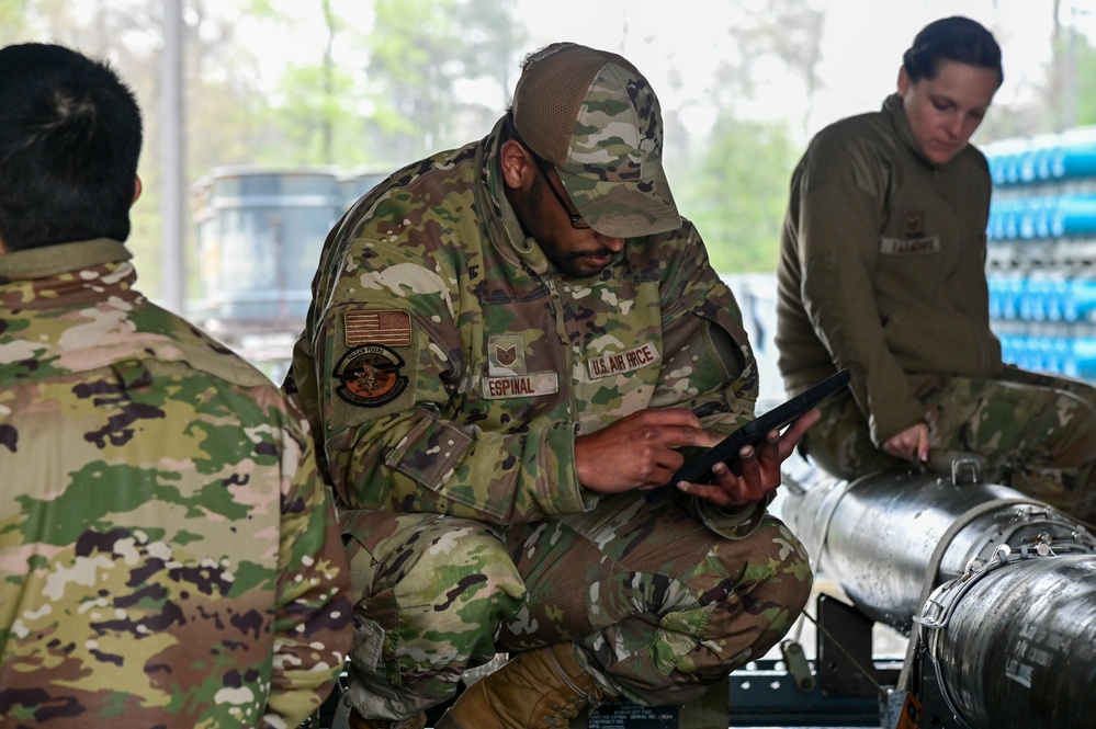 D.C. Air National Guard conducts Conventional Munitions Training