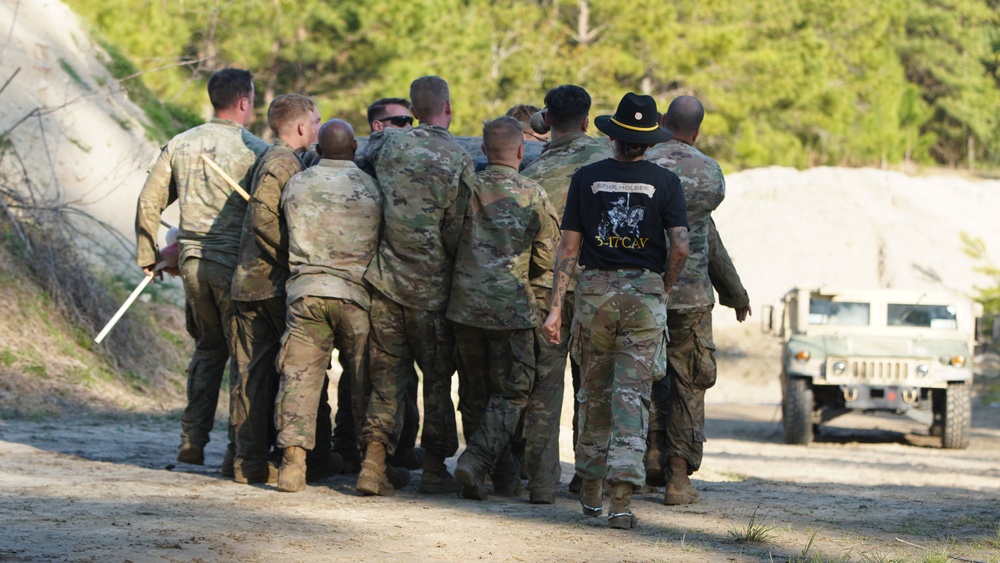 3-17 CAV Soldiers Earn Their Spurs