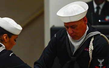 U.S. Navy Capt. Raul Carrillo Retirement Ceremony Onboard NMCSD