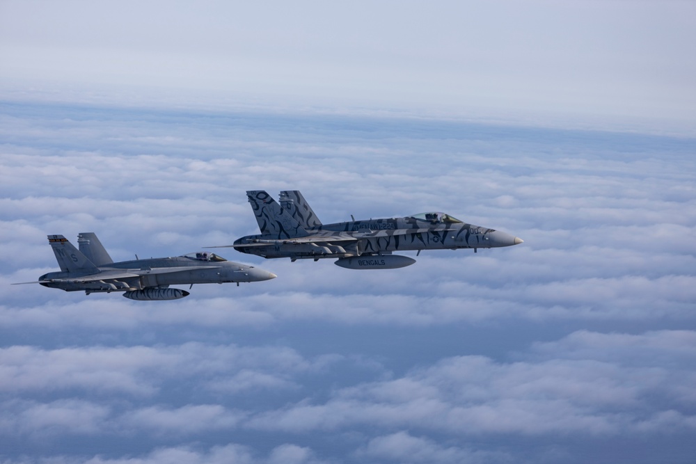 WTI 2-25 F/A-18 Hornet Aerial Refuel