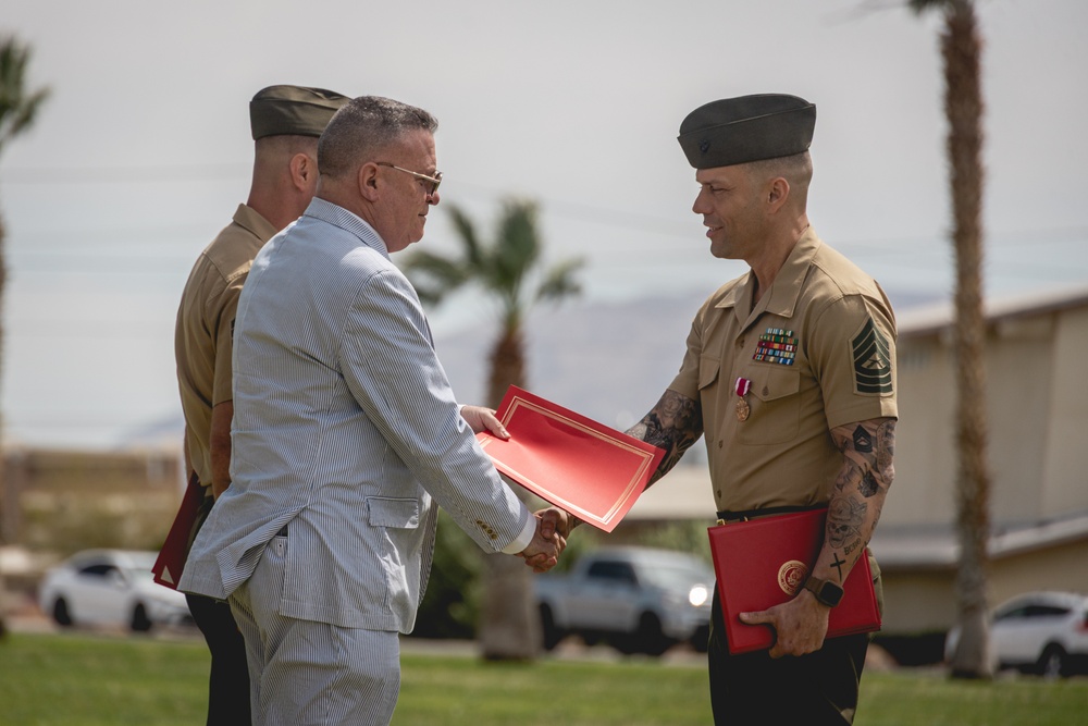 Master Sgt. Sean Perry retires after 20 years of faithful service