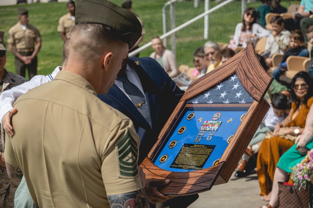 Master Sgt. Sean Perry retires after 20 years of faithful service
