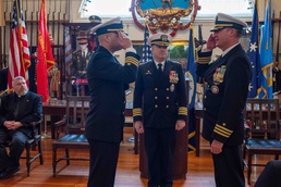 NTAG New England conducts a change of command