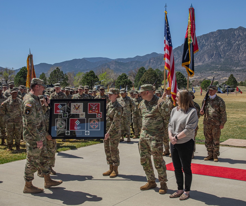 4th Infantry Division Sustainment Brigade Change of Responsibility
