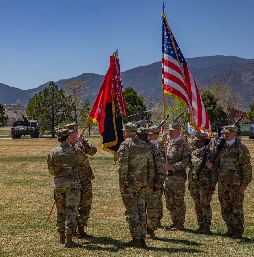 4th Infantry Division Sustainment Brigade Change of Command