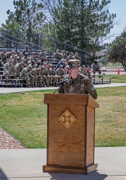 4th Infantry Division Sustainment Brigade Change of Responsibility
