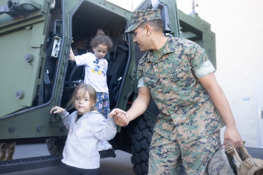 Mary Fay Elementary School Vehicle Career Day