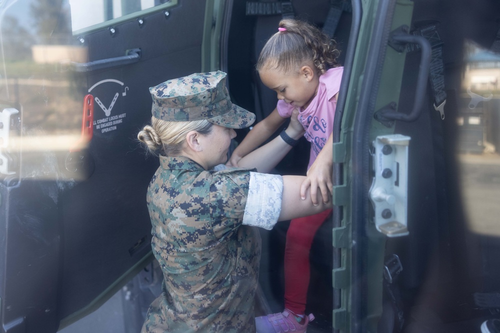 Mary Fay Elementary School Vehicle Career Day