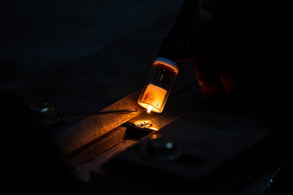 341 CES sheet metal shop, maintaining Malmstrom’s nuclear infrastructure
