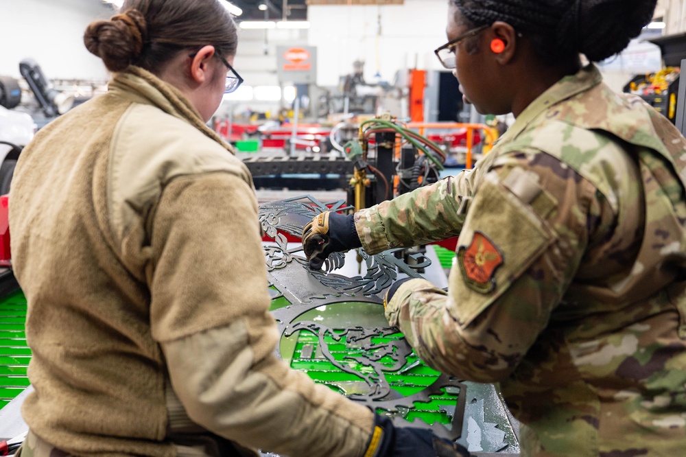 Malmstrom sign shop catalyzes base operations, safety, and communication