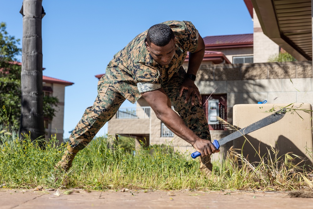 MASS-3 Marines participate in Operation Clean Sweep II