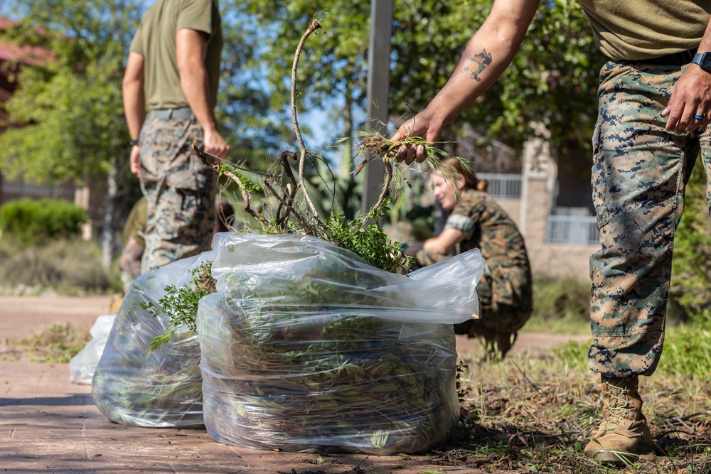MASS-3 Marines participate in Operation Clean Sweep II
