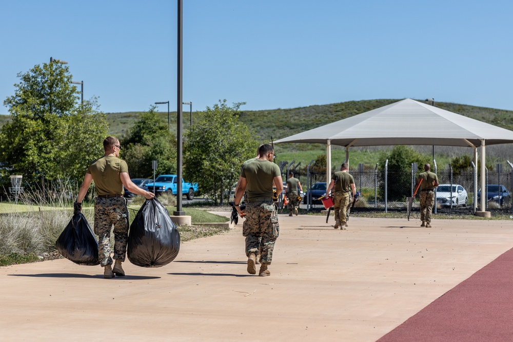 MASS-3 Marines participate in Operation Clean Sweep II