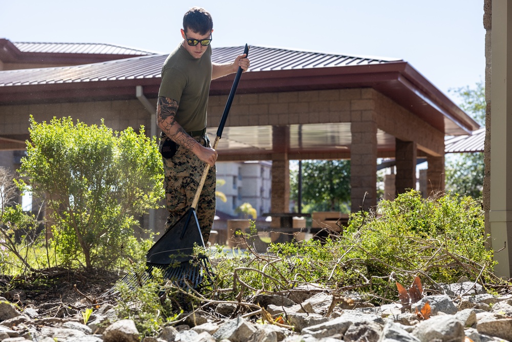 MASS-3 Marines participate in Operation Clean Sweep II