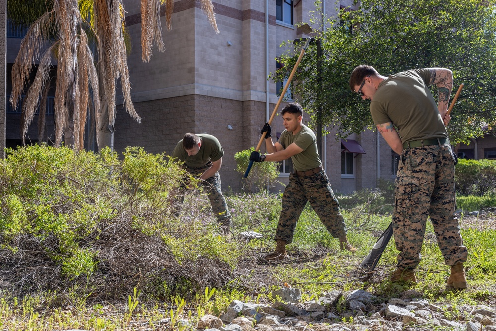 MASS-3 Marines participate in Operation Clean Sweep II