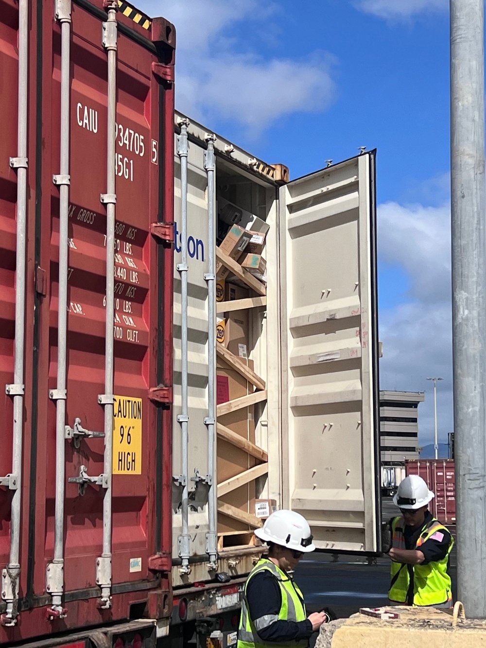 Coast Guard leads multi-agency security operation at Port of Honolulu