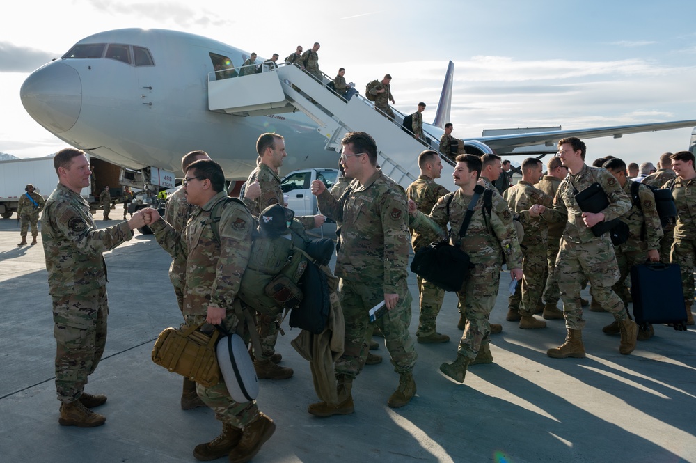 3rd Wing Airmen return from deployment