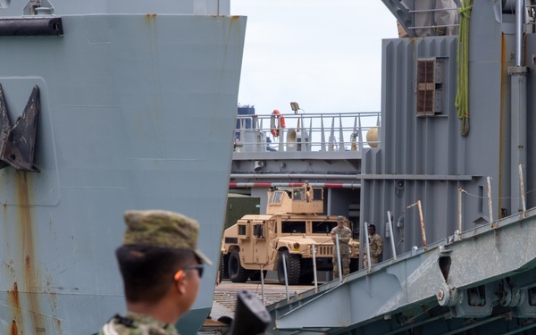 Salaknib 25 | Combined Joint Logistics Over the Shore