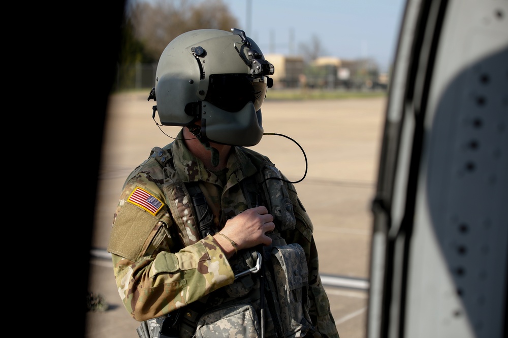 135th AVN UH-60 Aerial Gunnery Range