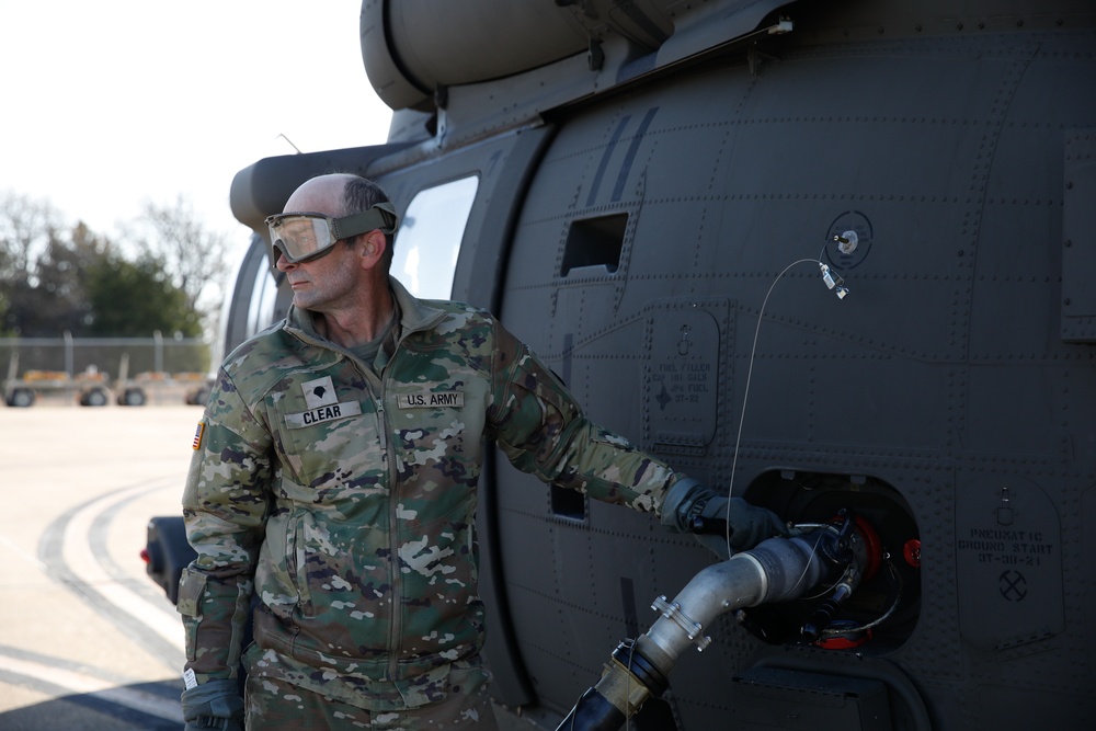 135th AVN UH-60 Aerial Gunnery Range