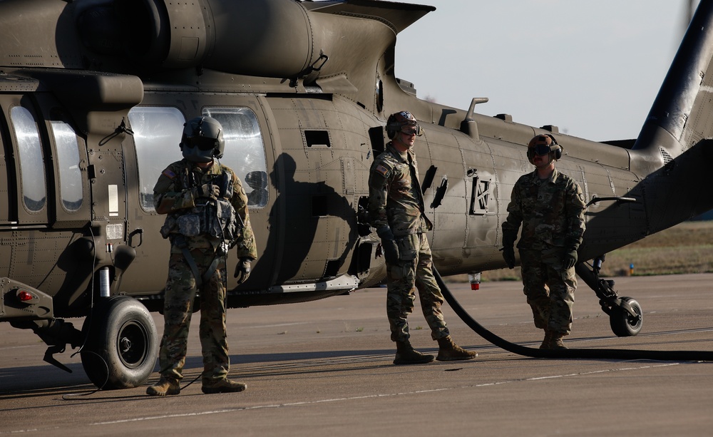 135th AVN UH-60 Aerial Gunnery Range