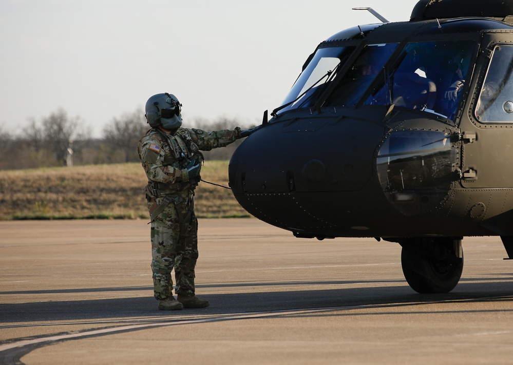 135th AVN UH-60 Aerial Gunnery Range
