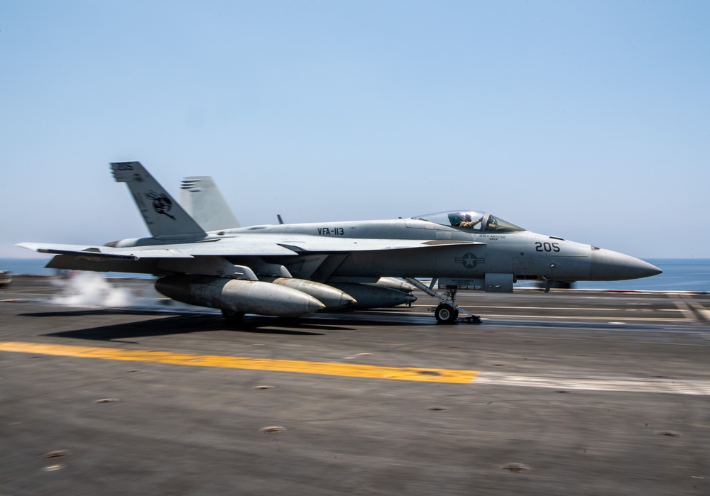 Vinson’s Deployment