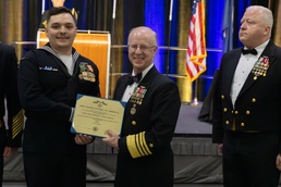 ETN1 Gabriel Journey Receives the Navy and Marine Corps Medal