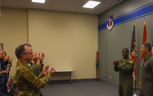 LTC Miller retires from the military