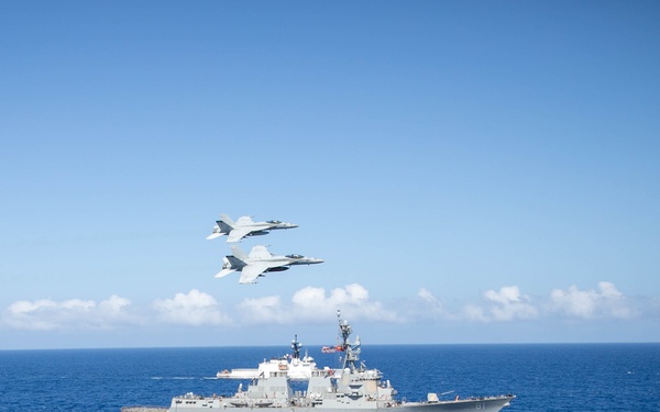 U.S. Navy and U.S. Coast Guard Operate Together in High-End Training