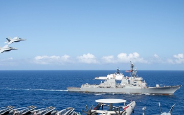 U.S. Navy and U.S. Coast Guard Operate Together in High-End Training