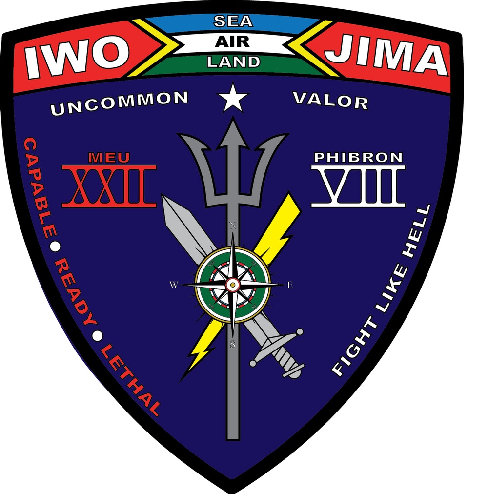 Iwo Jima Amphibious Ready Group and 22nd Marine Expeditionary Unit Crest