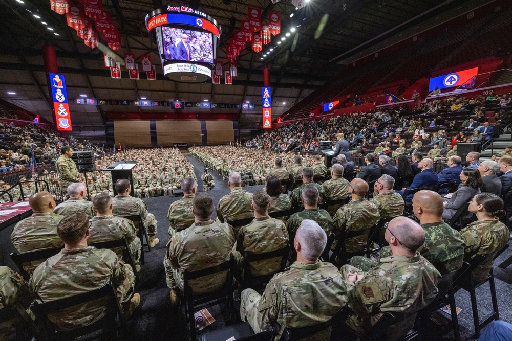 Welcome Home Ceremony held for 44th IBCT