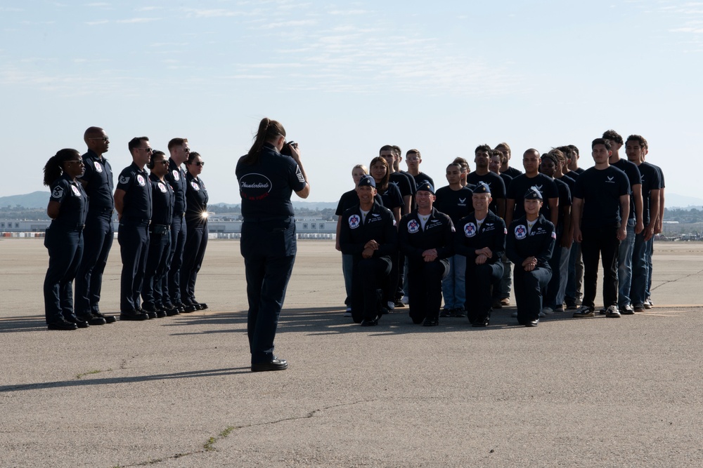 2025 Southern California Air Show new recruit photo