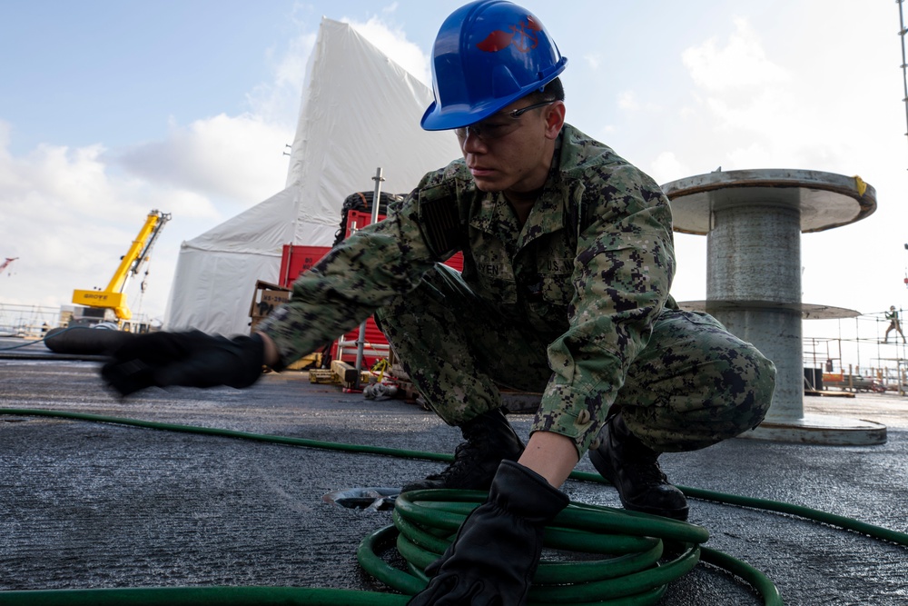 Ike Conducts Scheduled Planned Incremental Availability