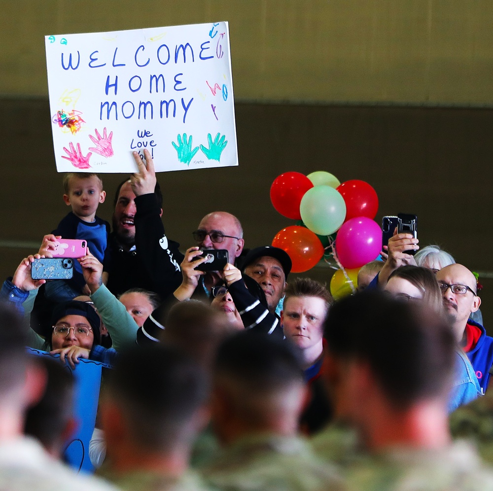 Illinois Army National Guard units return home after successful deployment for Operation Spartan Shield