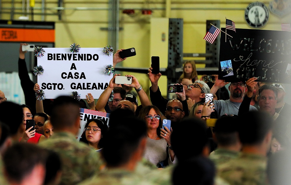 Illinois Army National Guard units return home after successful deployment for Operation Spartan Shield