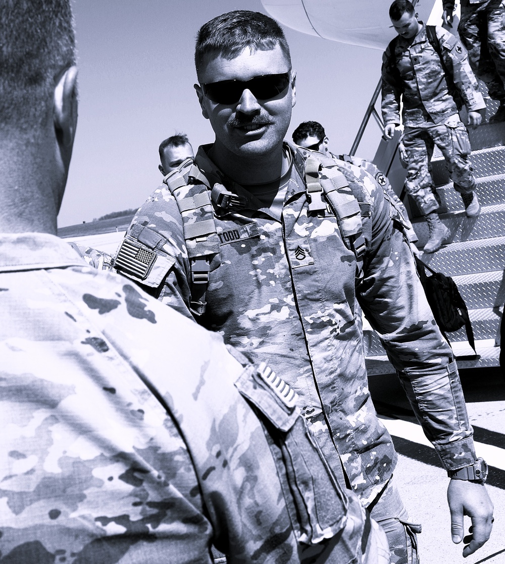 Illinois Army National Guard units return home after successful deployment for Operation Spartan Shield