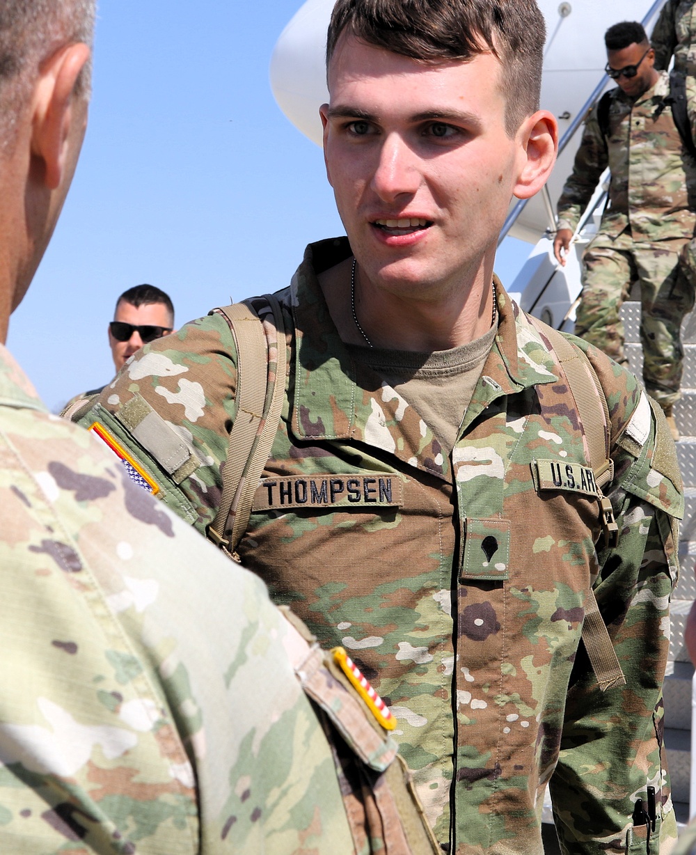 Illinois Army National Guard units return home after successful deployment for Operation Spartan Shield