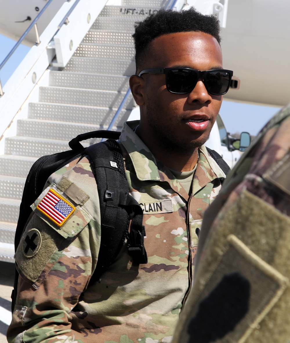 Illinois Army National Guard units return home after successful deployment for Operation Spartan Shield