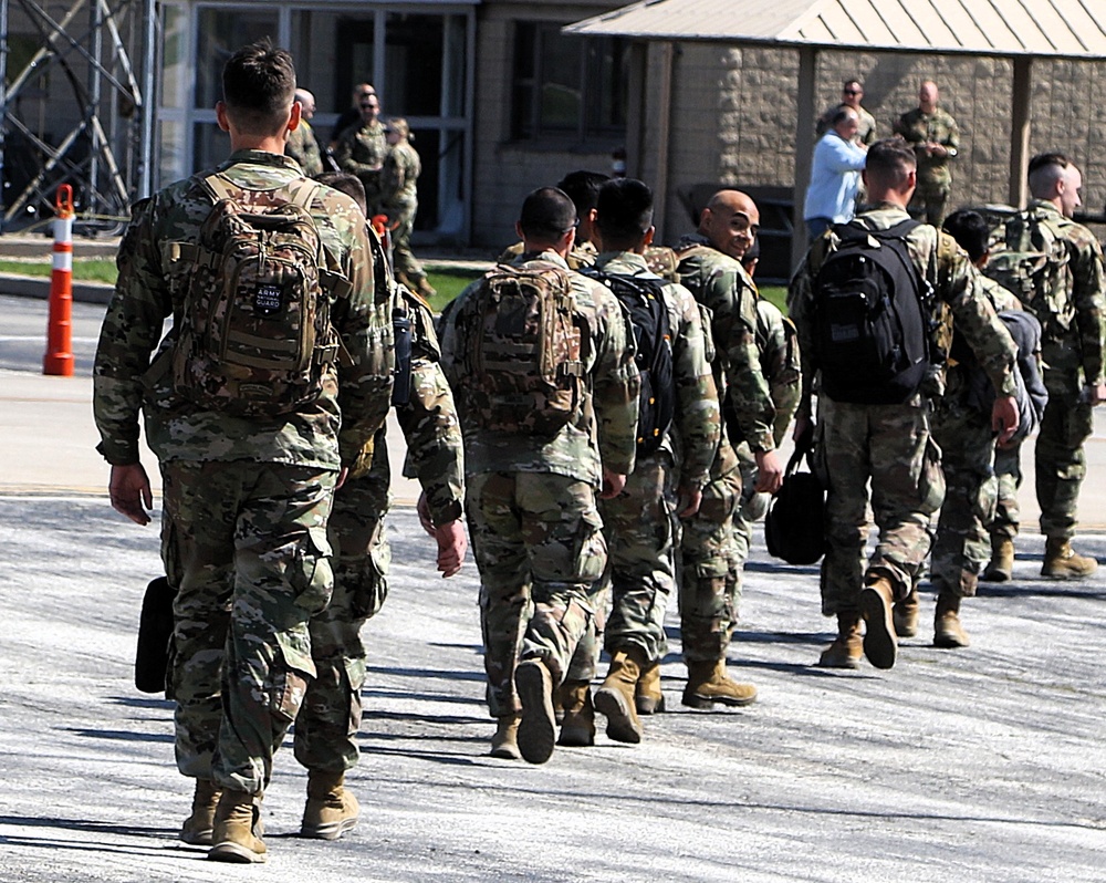 Illinois Army National Guard units return home after successful deployment for Operation Spartan Shield
