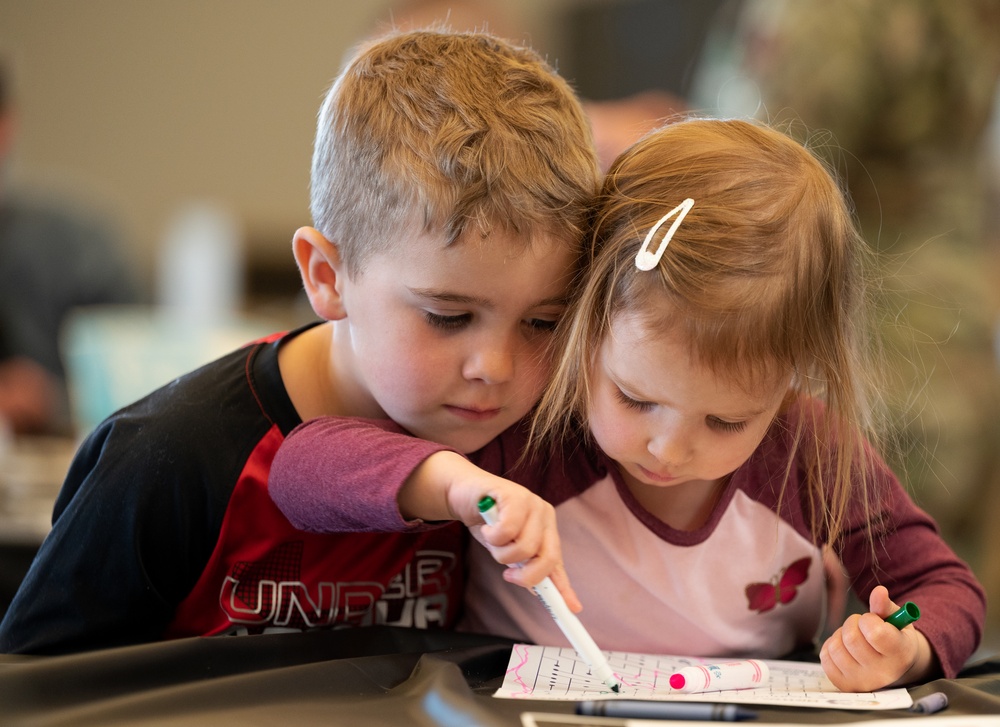 Military families connect through art at 122nd Fighter Wing