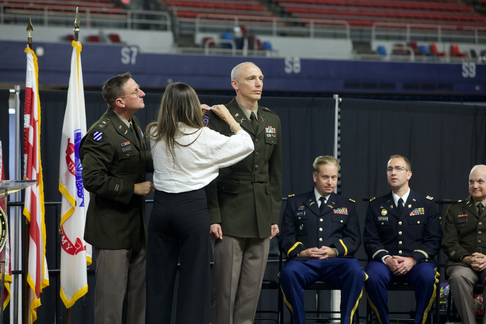 Officers from the DC National Guard’s Multi-agency Aumentation Command are Honored with Promotions
