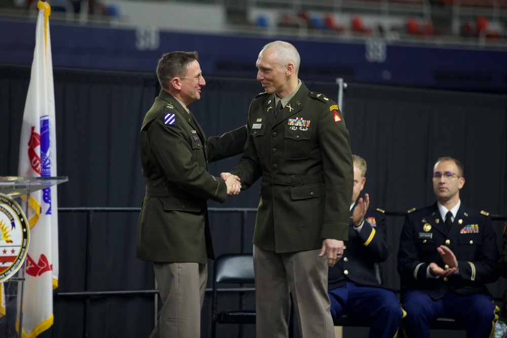 Officers from the DC National Guard’s Multi-agency Aumentation Command are Honored with Promotions