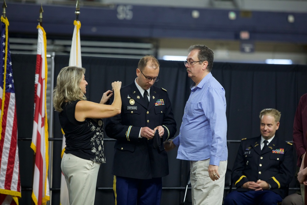 Officers from the DC National Guard’s Multi-agency Aumentation Command are Honored with Promotions