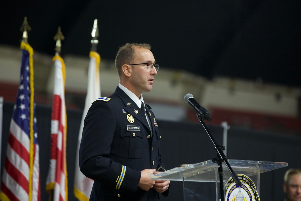 Officers from the DC National Guard’s Multi-agency Aumentation Command are Honored with Promotions