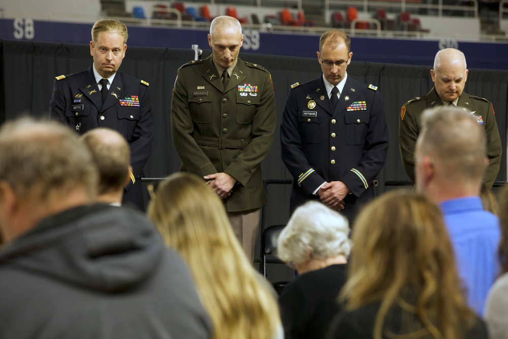 Officers from the DC National Guard’s Multi-agency Aumentation Command are Honored with Promotions