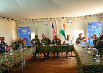 Indian Army hosts official visit during Tiger Triumph